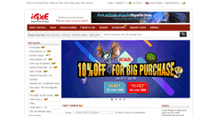 Desktop Screenshot of igxe.com